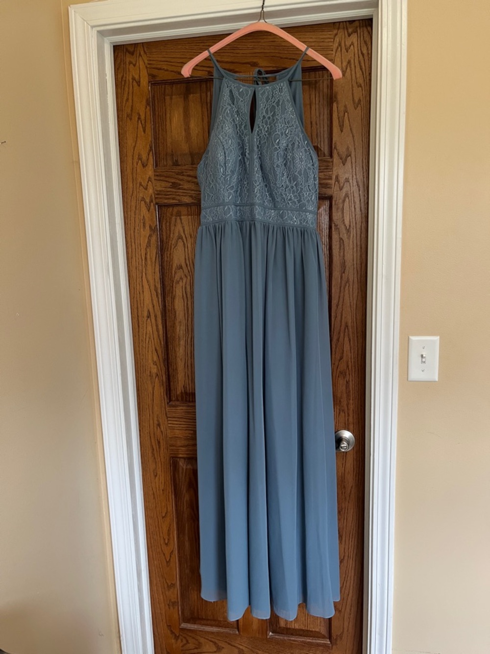 Azazie Dusty Blue Dress